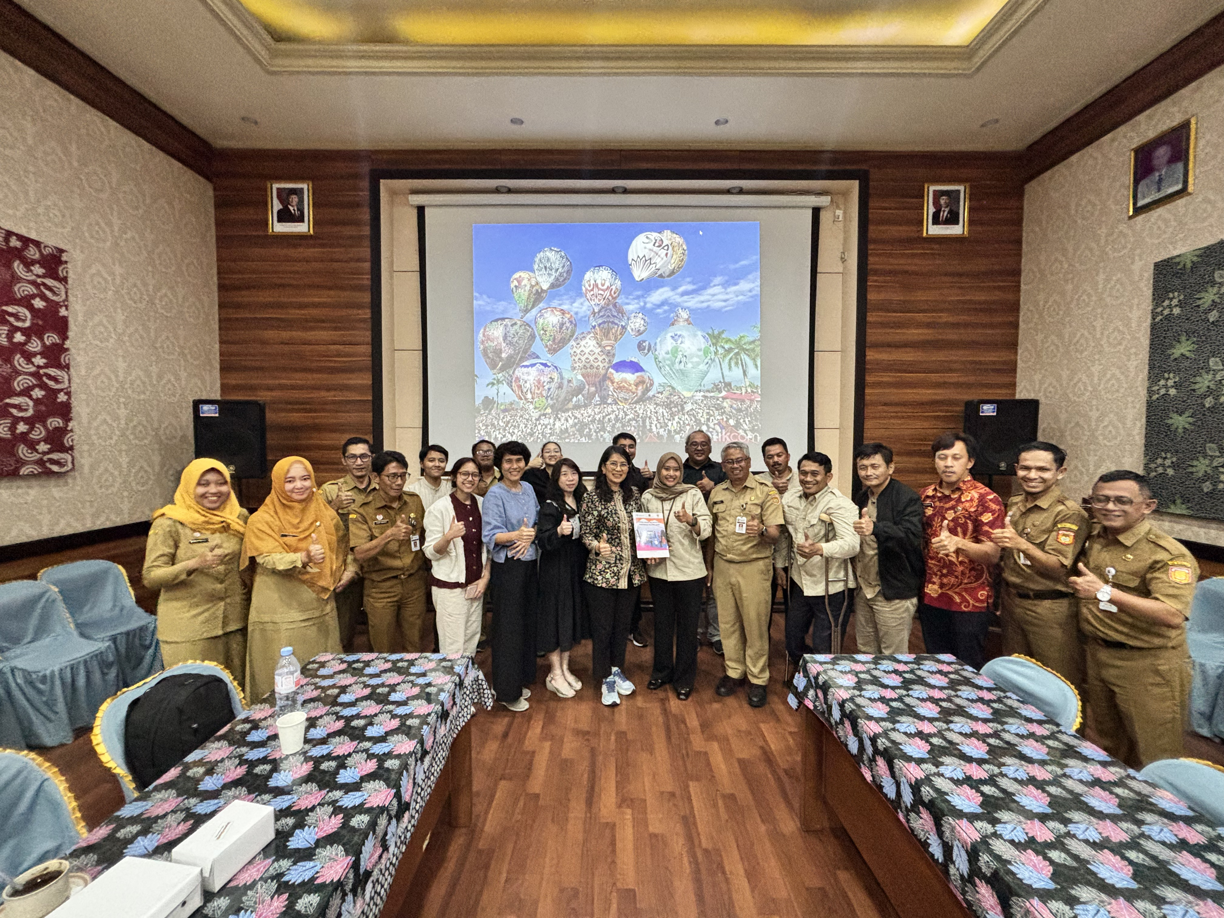 Perkuat Komitmen Daerah Ramah HAM, Bappeda Wonosobo Terima Kunjungan Mahidol University Thailand